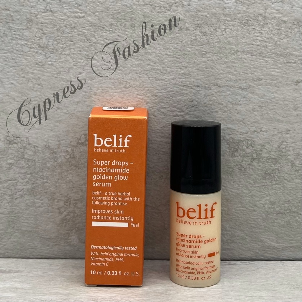 🎉 $5 Belif Super Drops Niacinamide and Vitamin C Golden Glow Serum